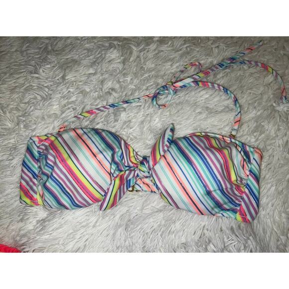 Victoria's Secret strapless Bikini Top lot 3pc size med - Picture 6 of 8